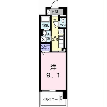 ポーシェガーデン5の物件間取画像